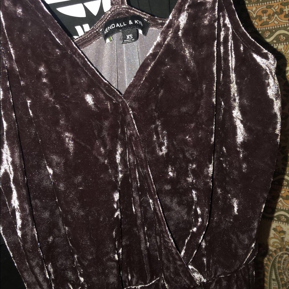Velvet romper